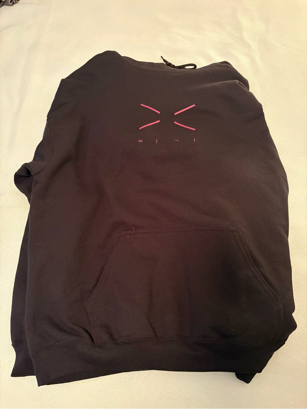 Techno Black Hoodie